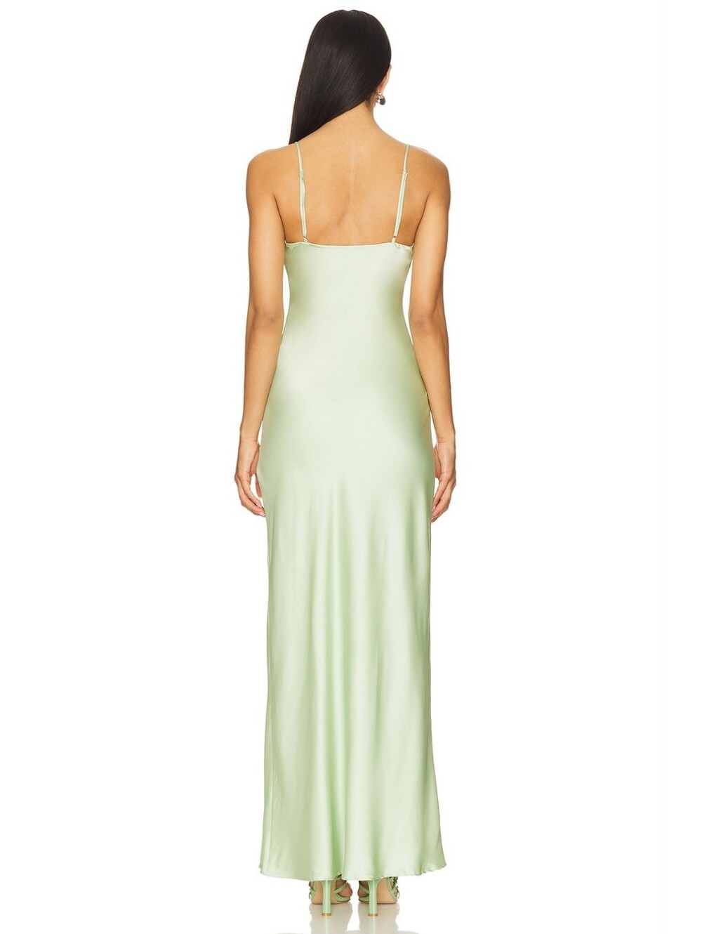 NWT LIONESS x REVOLVE About A Girl Maxi in Lime Medium - Picture 3 of 7